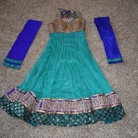 long dress churidar